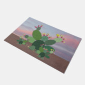 Calico Cactus Doormat Fußmatte (Schrägansicht)