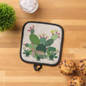 Calico Cactus Pot Holder Topflappen (Oben Unten)