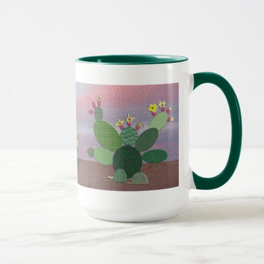 Calico Cactus Tasse (Rechts)