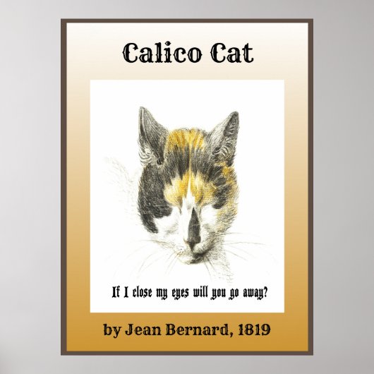 Calico Cat 1819 Poster (Vorne)