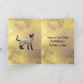 Calico Cat and Father's Day Karte (Innenseite)