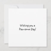 Calico Cat and Folk Art Sonnenblumen (Rückseite)