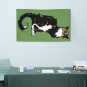 Calico Cat Art "Le Chat Noir" Banner (Messeveranstaltung)