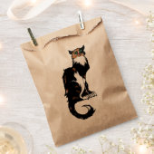 Calico Cat Art "Le Chat Noir" Geschenktütchen (Ausgeschnitten)