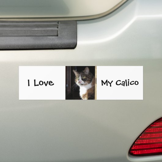 Calico Cat Autoaufkleber (Auf Auto)