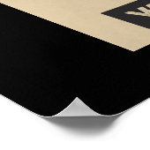 Calico Cat Barkeeper Poster (Ecke)