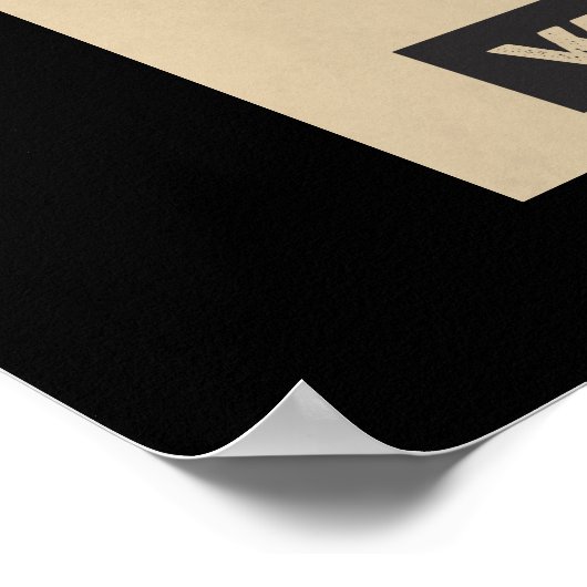 Calico Cat Barkeeper Poster (Ecke)