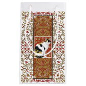 Calico Cat Baroque Kleine Geschenktüte (Vorderseite)