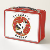 Calico Cat Baroque Metall Lunch Box (Vorderseite)