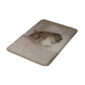 Calico Cat Bath Mat Badematte (Schrägansicht)