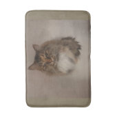 Calico Cat Bath Mat Badematte (Vorderseite Vertikal)