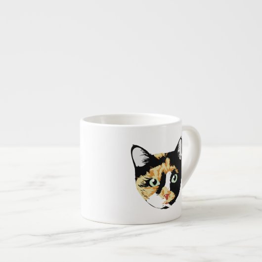 Calico Cat Bonita Espressotasse (Vorderseite Rechts)
