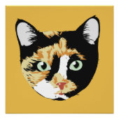 Calico Cat Bonita Poster (Vorderseite)