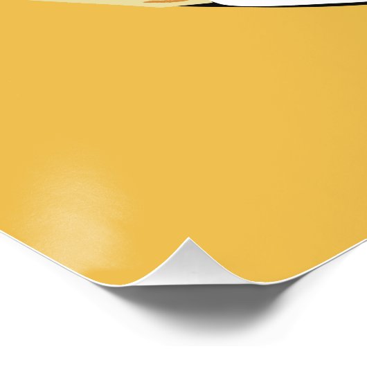 Calico Cat Bonita Poster (Ecke)