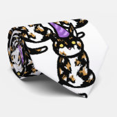 Calico Cat Celebration Tie Krawatte (Gerollt)