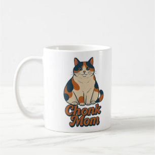 Calico Cat Chonk Mama Kaffeetasse