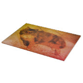 Calico Cat Cutting Board Schneidebrett (Ecke)