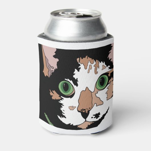 Calico Cat Dosenkühler (Kanne Rückseite)