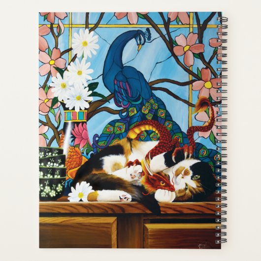 Calico Cat Dragon Red Planer (Rückseite)