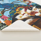 Calico Cat Dragon Red Sherpadecke (3/4)