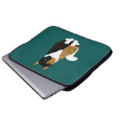 Calico Cat Electronics Bag Laptopschutzhülle (Vorne Knopf)