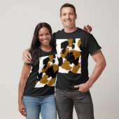 Calico Cat Fur Print T-Shirt (Unisex)