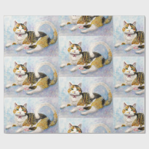 CALICO CAT-Geburtstag jedes Mal, wenn das WRAPPING Geschenkpapier