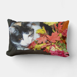 Calico Cat Herbstdekor Pillow Lendenkissen
