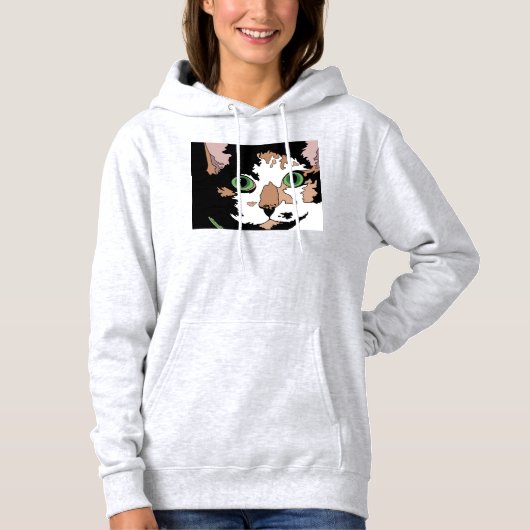 Calico Cat Hoodie (Vorderseite)
