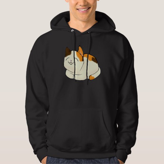 Calico Cat Hoodie (Vorderseite)