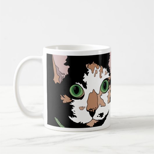 Calico Cat Kaffeetasse (Links)