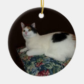 Calico Cat Keramikornament (Vorne)