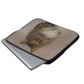 Calico Cat Laptop Sleeve (Vorne Knopf)