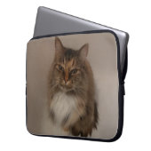 Calico Cat Laptop Sleeve (Vorderseite Links)