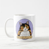 Calico Cat Lover Kaffeetasse (Links)