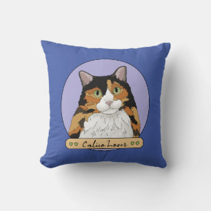 Calico Cat Lover Kissen