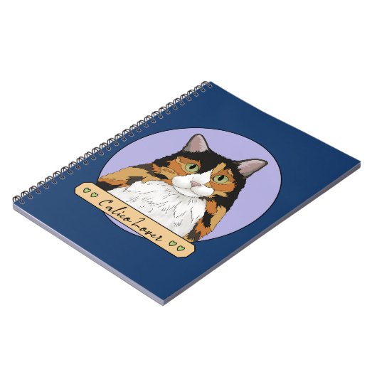 Calico Cat Lover Notizblock (Linke Seite)