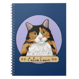Calico Cat Lover Notizblock