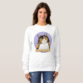 Calico Cat Lover Sweatshirt (Vorne ganz)