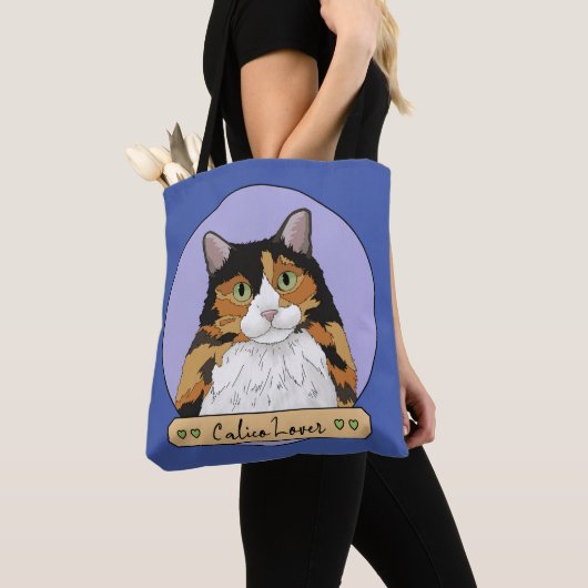 Calico Cat Lover Tasche (Von Nahem)