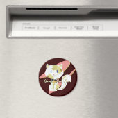 Calico Cat Magnet (In Situ (Geschirrspüler))