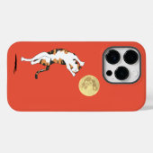 Calico Cat Moon Dancing Case-Mate iPhone Fall Hülle (Rückseite (Horizontal))