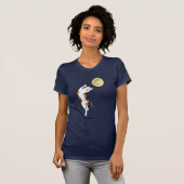 Calico Cat Moon Dancing T-Shirt (Vorne ganz)