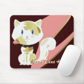 Calico Cat Mousepad (Mit Mouse)