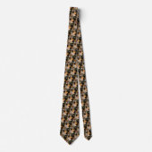 Calico Cat Neck Tie Krawatte (Vorderseite)