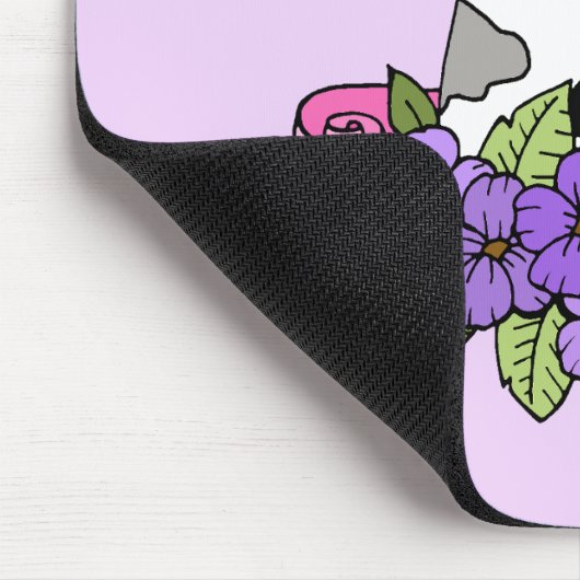 Calico Cat Niedlich Mousepad (Ecke)