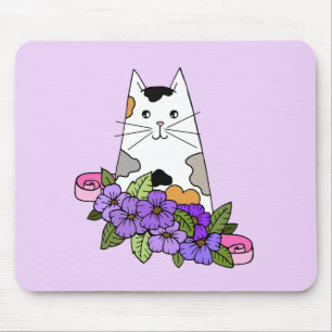 Calico Cat Niedlich Mousepad