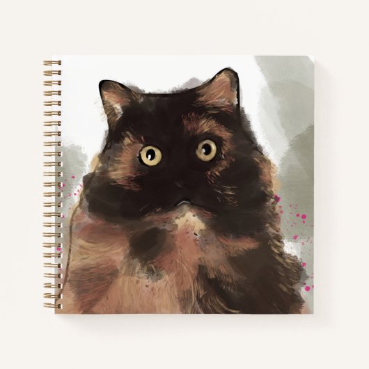 Calico Cat Notizblock (Vorderseite)