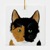 Calico Cat Ornament (Rückseite)