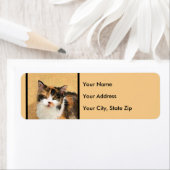 Calico Cat Painting - Niedliche Original Cat Art (Insitu)